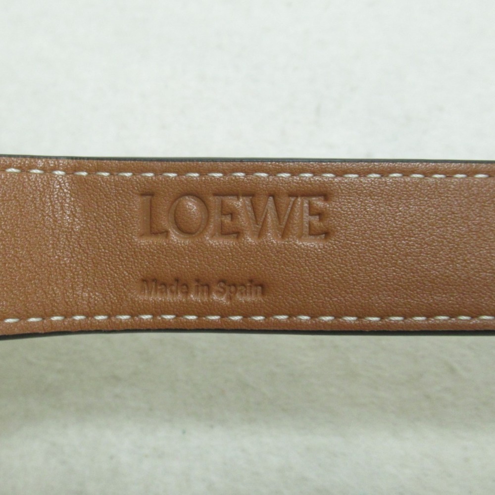 Loewe Palm Tan Calf Basket Shoulder Natural Bag Leaf Brown - Picture 9 of 9
